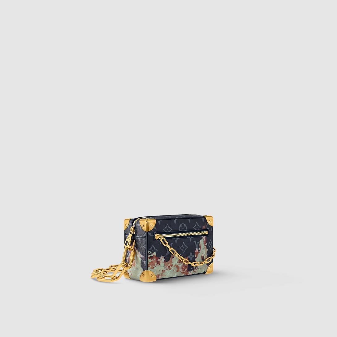 Túi Louis Vuitton Mini Soft Trunk Monogram Nam Xanh Dương